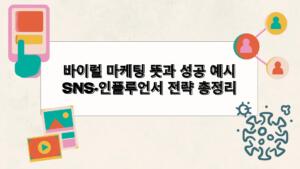 바이럴 마케팅 뜻과 성공 예시 – SNS·인플루언서 전략 총정리